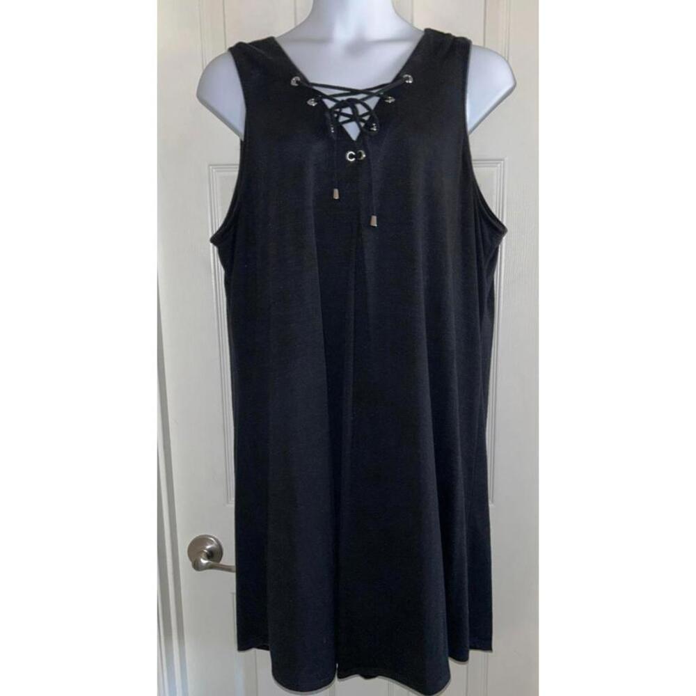 Torrid Dress Lace Up Sleeveless Dress Sz 2